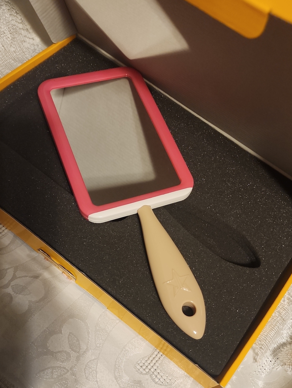 Jeffree Star Pink Popsicle Hand Mirror Open Box New - Picture 2 of 5